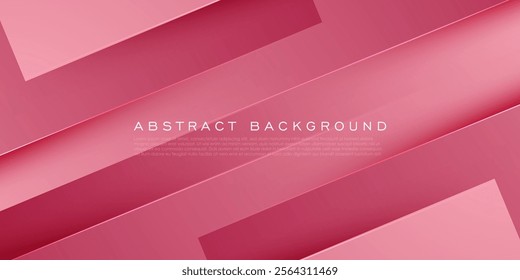 Overlap abstract red shapes background. Colorful geometric design. Modern overlap papercut background. Eps10 vector