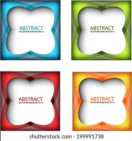 Overlap dimension colorful background for text and message modern website design , vector