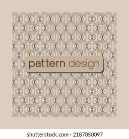 Overlap lattice wave line seamless pattern.
This is useful for using various graphics including background, and texture.