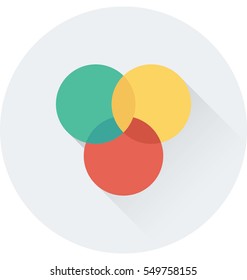 Overlap Vector Icon