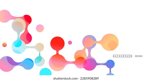 overlapping abstract background color Modern element vector illustration for background, banner, template or website page.