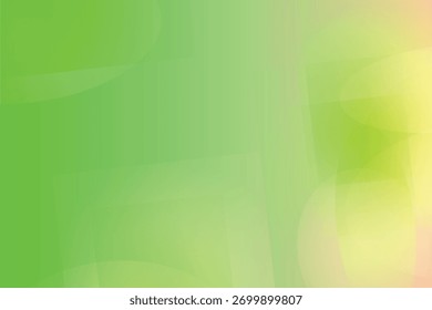 Overlapping abstract geometric shapes in a vibrant green gradient create a modern, dynamic background.