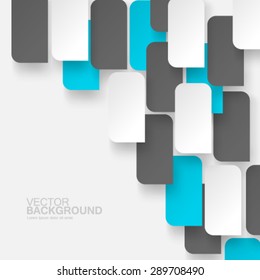 Overlapping Abstract Shapes Design Background