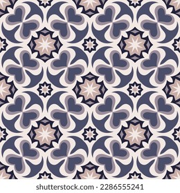 Overlapping art forms, stripes, polygons, segments are grouped and arranged in a certain order. Vector. 