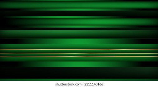 Overlapping background with green and gold color and texture