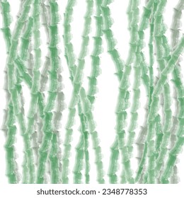 Overlapping bamboo trees, Watercolor illustration,stacked bamboo watercolor,design for background,printing