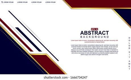 Overlapping blue and red abstract background, message board for text. vector illustration EPS 10