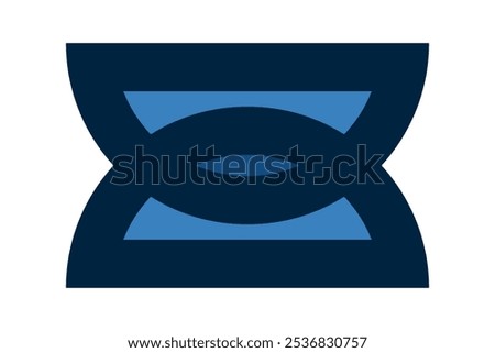 Similar – Image, Stock Photo semi-shade Line Blue