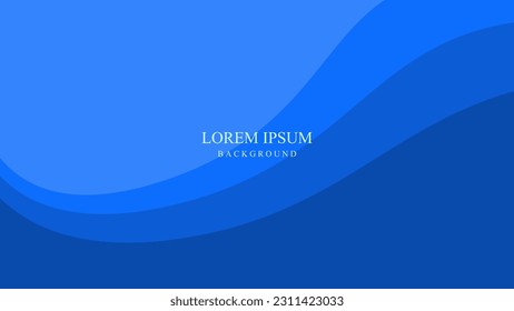 overlapping blue wave background, vector, art, blue, illustration, color, graphic