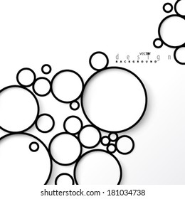 Overlapping Circles Background