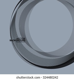 Overlapping Circles Clean Design Background