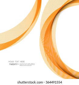 Overlapping Circles Clean Design Background