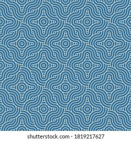 Overlapping Circles Pattern, art background.