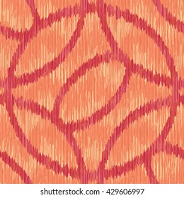 Overlapping circles pattern background tile