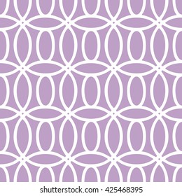 Overlapping circles pattern seamless background tile