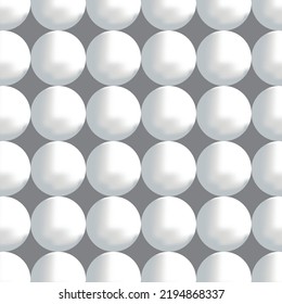 Overlapping circles seamless pattern Background