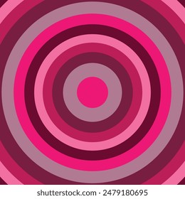 Overlapping color Circles Texture for Abstract Background. Abstract  banner, wallpaper cartoon title card. Retro vintage poster background. 70s stripes line style. Vector illustration.