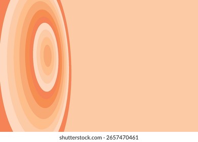 Overlapping color Circles Texture for Abstract Background. Abstract banner, wallpaper cartoon title card. Retro vintage poster background. 70s stripes line style.