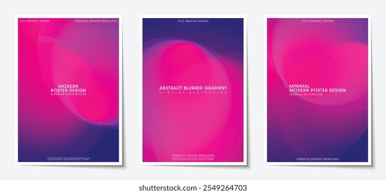 Overlapping color gradients, Modern abstract dark graphic backgrounds for poster and cover design templates. Vector illustration