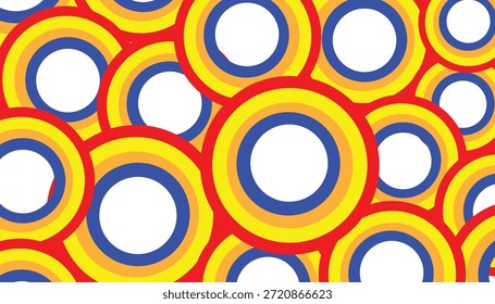 overlapping concentric circles that cover the entire frame.