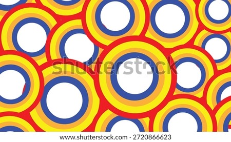 overlapping concentric circles that cover the entire frame.
