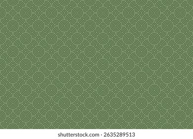 Overlapping creative circle abstract pattern