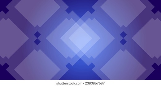 Overlapping dark purple backdrop. Geometric shapes and gradients. Square and empty space graphic template