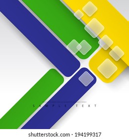 Overlapping Elements Background