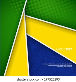 Overlapping Elements Background