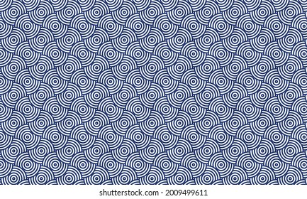 Overlapping Pattern Background. geometric shape