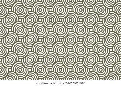 Overlapping Pattern Minimal diamond geometric waves spiral and abstract circle wave line. color seamless tile stripe geometric create retro square line backdrop pattern background.