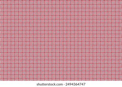 Overlapping patterns, seamless pattern, geometric pattern, abstract red color, Vector illustration, background,fashion, texture