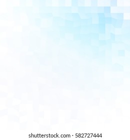 Overlapping polygonal patterns. Blue gradient banner. vector illustration. for the design, printing, business