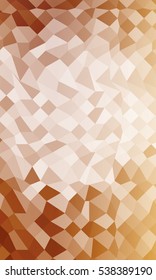 Overlapping polygonal patterns. bronze color gradient banner. vector illustration. for the design, printing, business