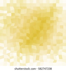 Overlapping polygonal patterns. gold color banner. vector illustration. for the design, printing, business