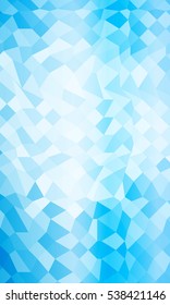 Overlapping polygonal patterns. Light Blue gradient banner. vector illustration. for the design, printing, business