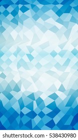 Overlapping polygonal patterns. Light Blue gradient banner. vector illustration. for the design, printing, business