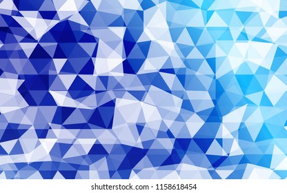 Overlapping polygonal patterns. Light gradient banner. vector illustration. for the design, printing, business.