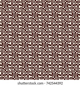 Overlapping rectangles background. Seamless surface pattern design with repeated overlay geometric figures. Contemporary linear ornament. Digital paper, textile print, page fill. Vector art