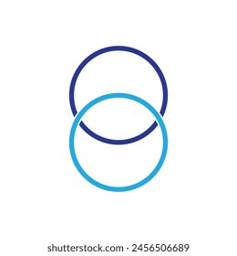  Overlapping sets in math., overlapping circles, 3 intersecting circles.