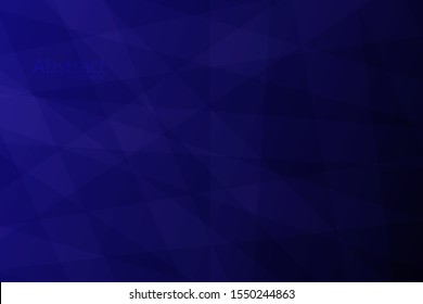 Overlapping square blue background. Blue layer vector background with space for design, add text.