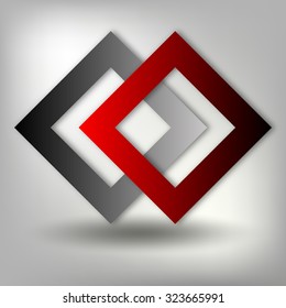 overlapping squares