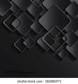 Overlapping Squares Concept Illustration