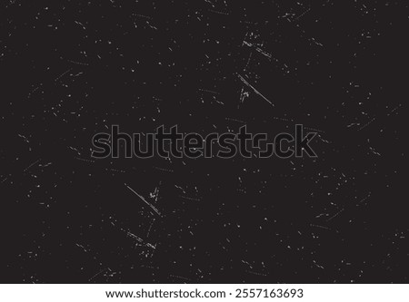 Overlapping textures, scratches, roughness, grunge texture, dust, black, metal, black background, film image, old, classic, vector..eps