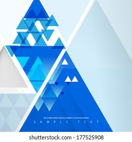 Overlapping Triangles Background