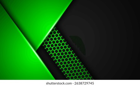 Overlapping vector background on space for text and message artwork design.