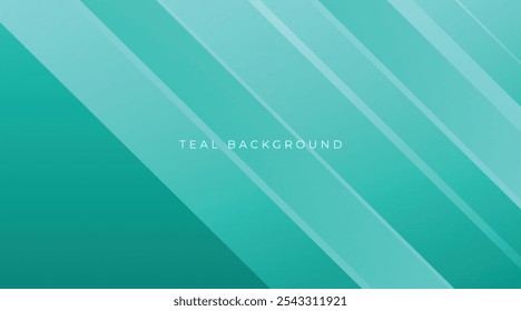 Overlay abstract teal background. Vector illustration for your graphic design, banner, summer or aqua poster