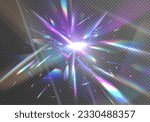 Overlay for backgrounds.Triangular prism concept.