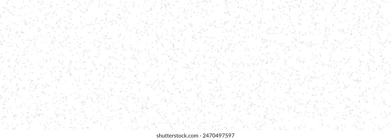 Overlay black cat lint seamless texture. Mockup for old photo or picture. Abstract background with random grunge pattern. Vector illustration of pet hair on clothes.