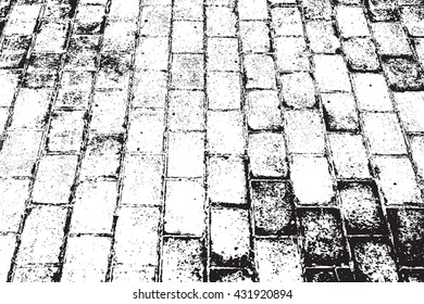 Overlay Bricks texture. Distressed Grunge Background. Empty Design Element. EPS10 vector.